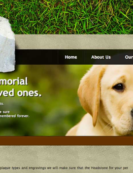 Headstones for Pets